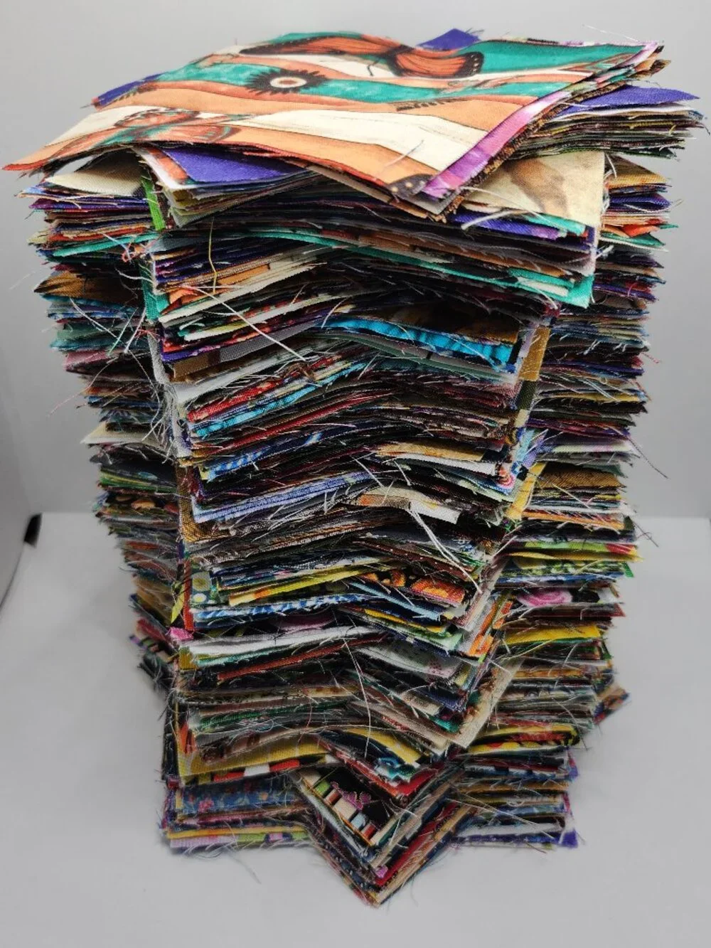 338 4.50 Inch Cotton Quilting Squares Precut Bundle of 338 pcs